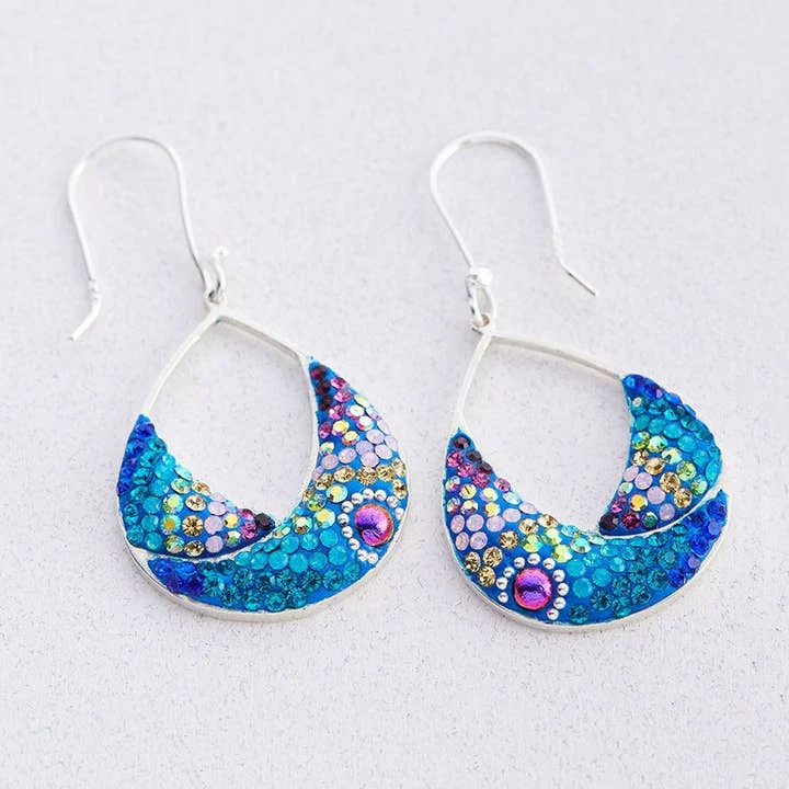 Split Pear Earrings