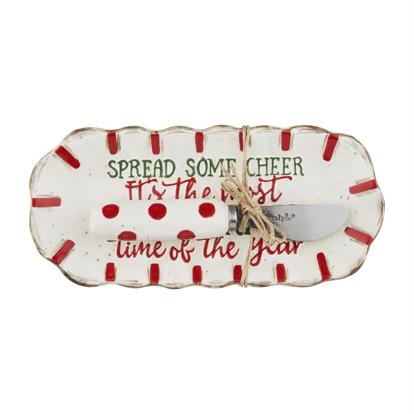 Spread Cheer Butter Dish Set