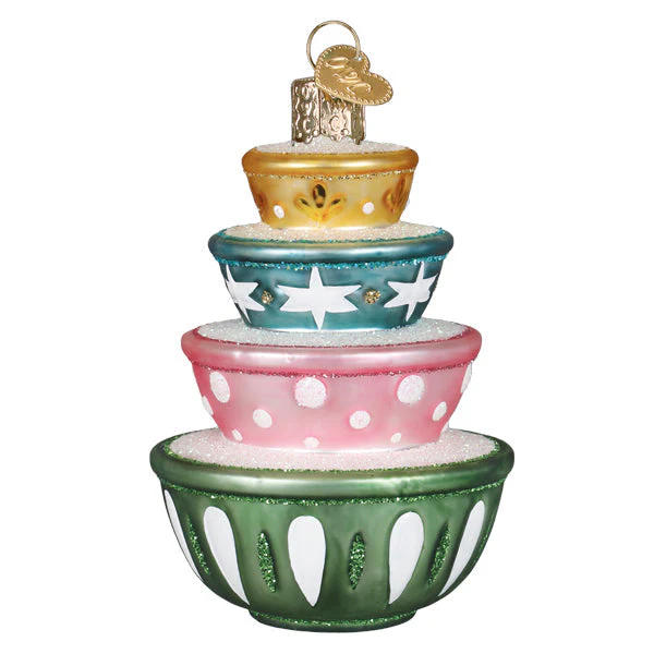 Stacked Mixing Bowls Ornament - Image 3