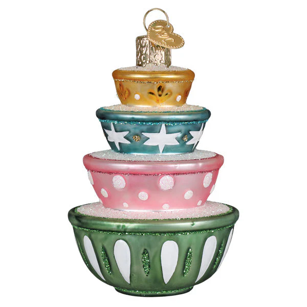 Stacked Mixing Bowls Ornament - Image 4