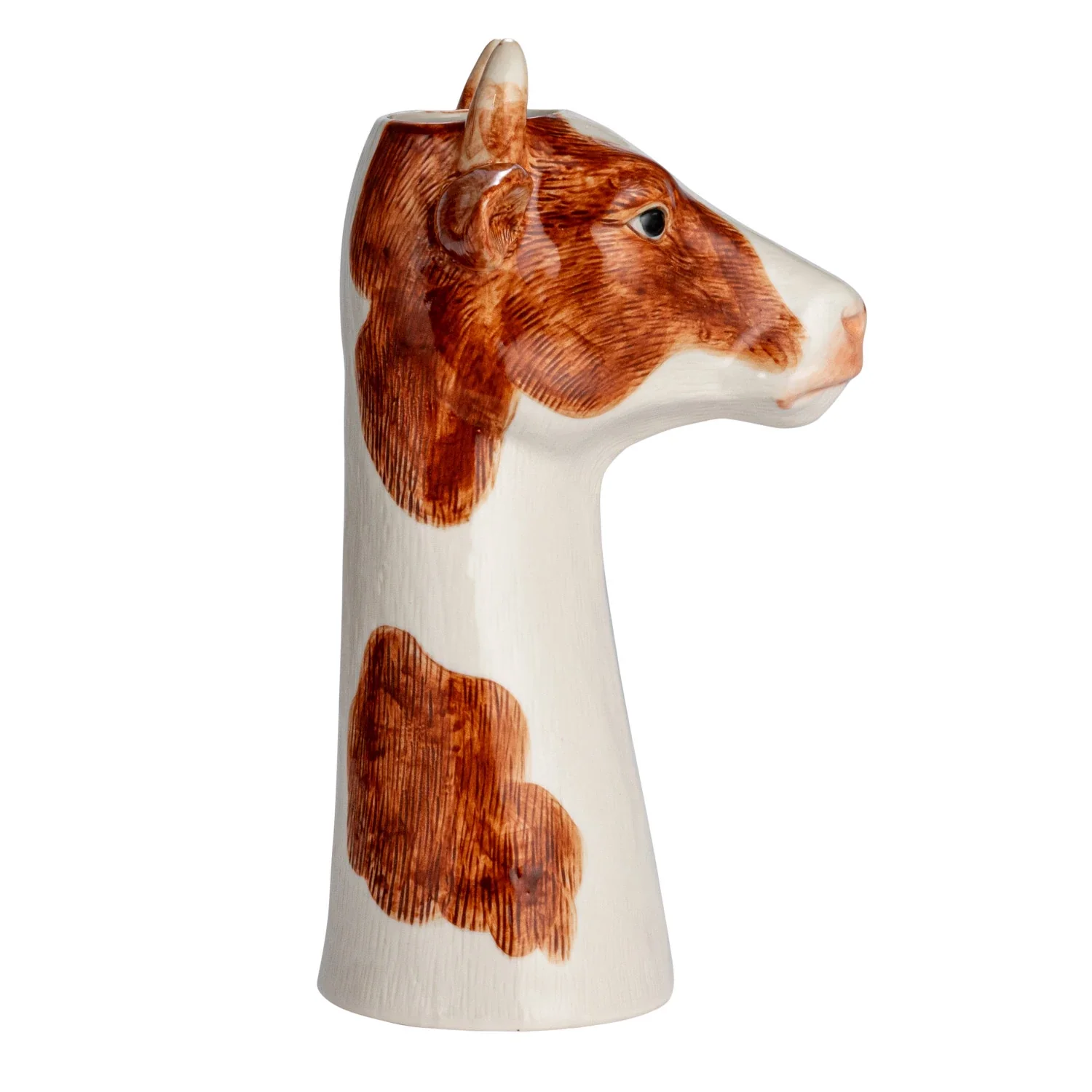 Stoneware Cow Vase - Image 8