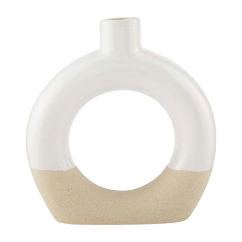 Stoneware Cut Out Vase - Image 2
