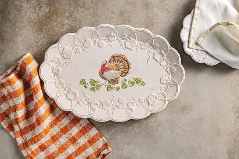 Stoneware Turkey Platter - Image 2