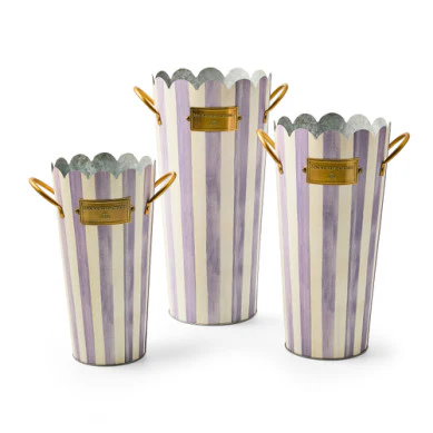 Stripe Flower Bucket - Sold Individually - Image 13