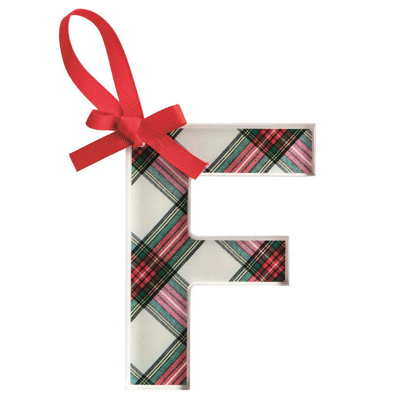 Tartan Letter Ornaments - Image 17