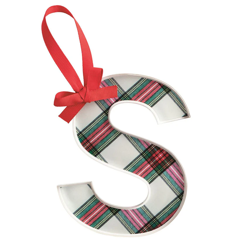 Tartan Letter Ornaments - Image 20
