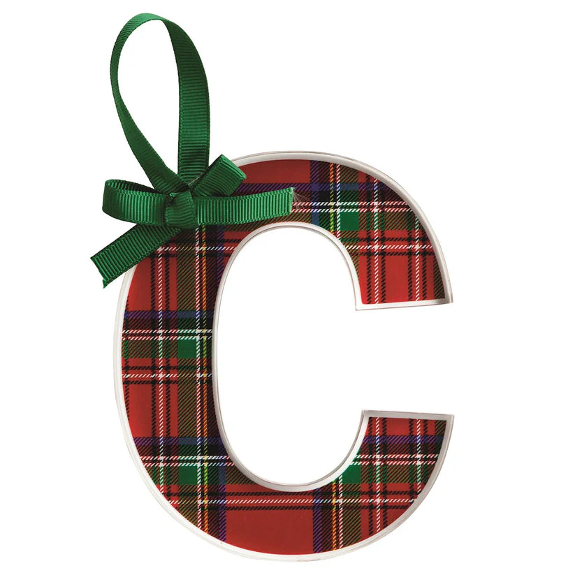 Tartan Letter Ornaments - Image 23