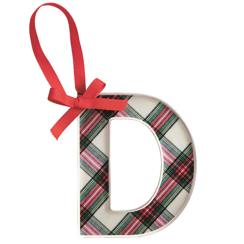 Tartan Letter Ornaments - Image 24