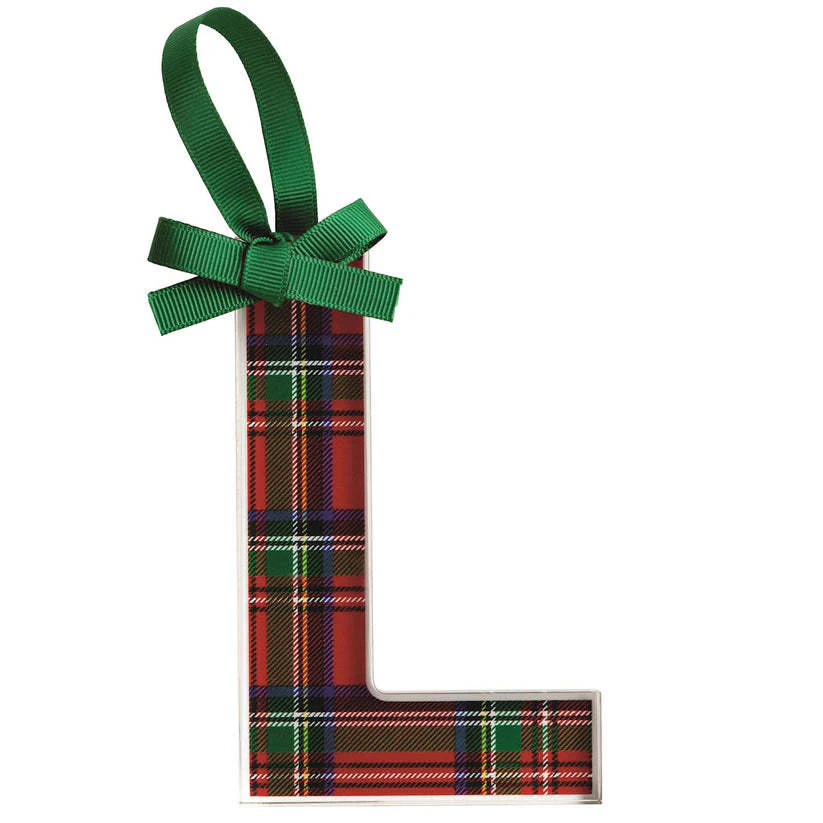 Tartan Letter Ornaments - Image 5