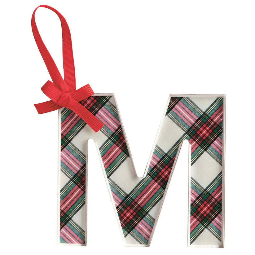 Tartan Letter Ornaments - Image 6