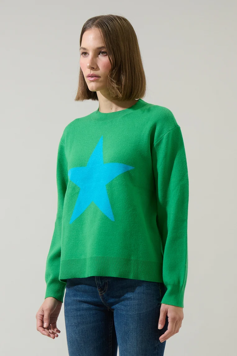 Tavi Star Pull Over Sweater - Image 3