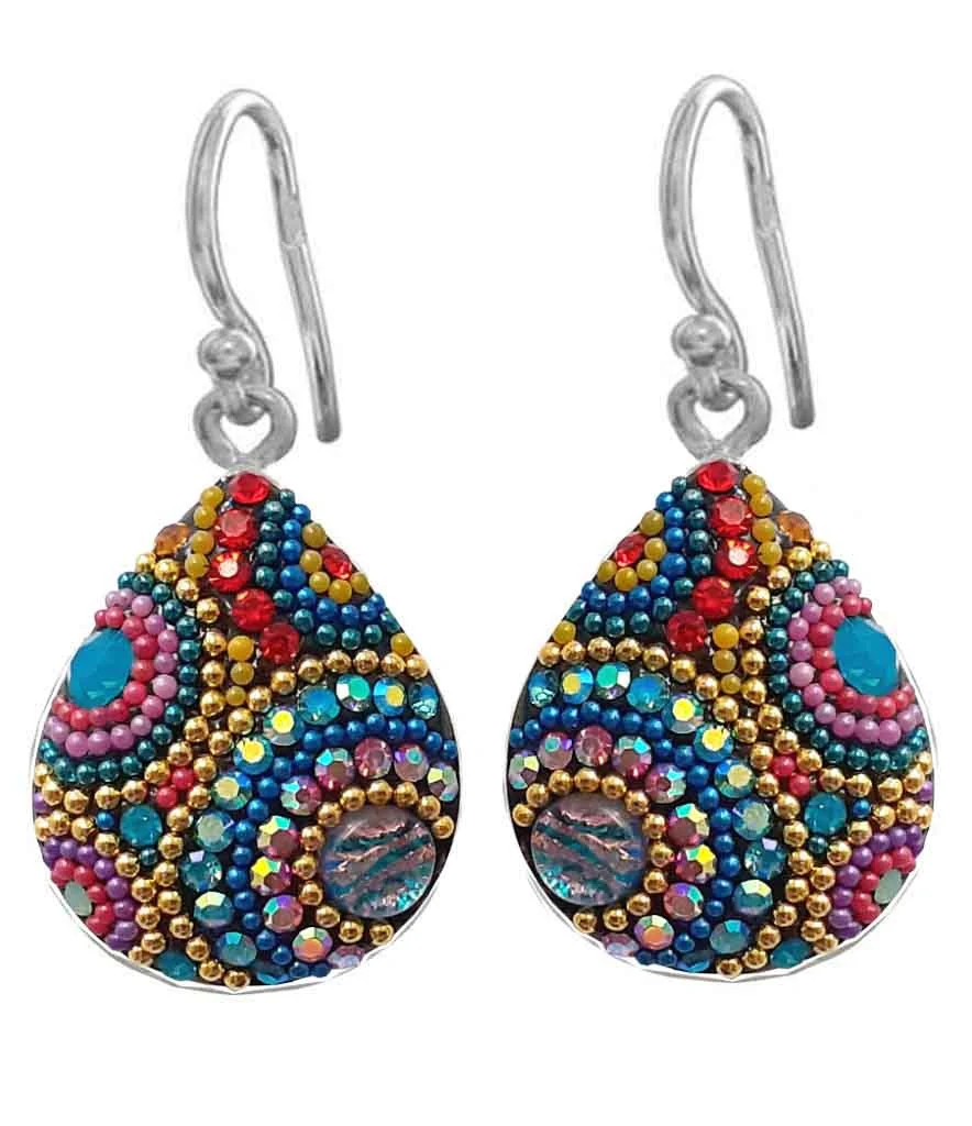Teardrop Mosaic Earrings - Image 5