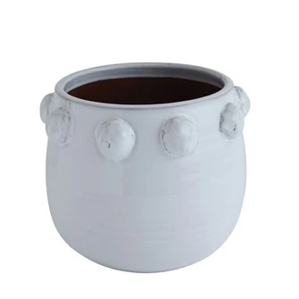 Terra-cotta Planter with Raised Dots - Image 2