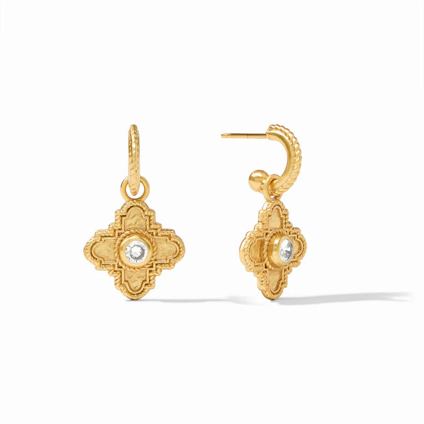 Theodora Hoop & Charm Earring - Image 2