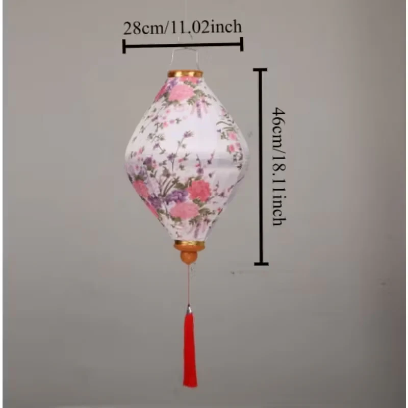 Traditional Chinese Silk Lantern - Image 2