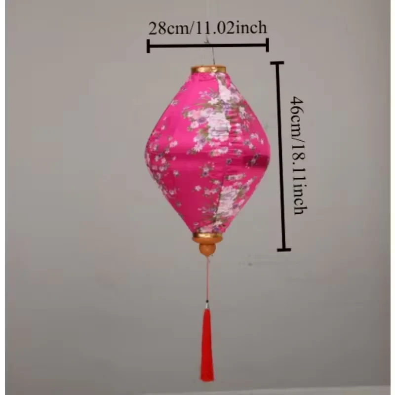 Traditional Chinese Silk Lantern - Image 3