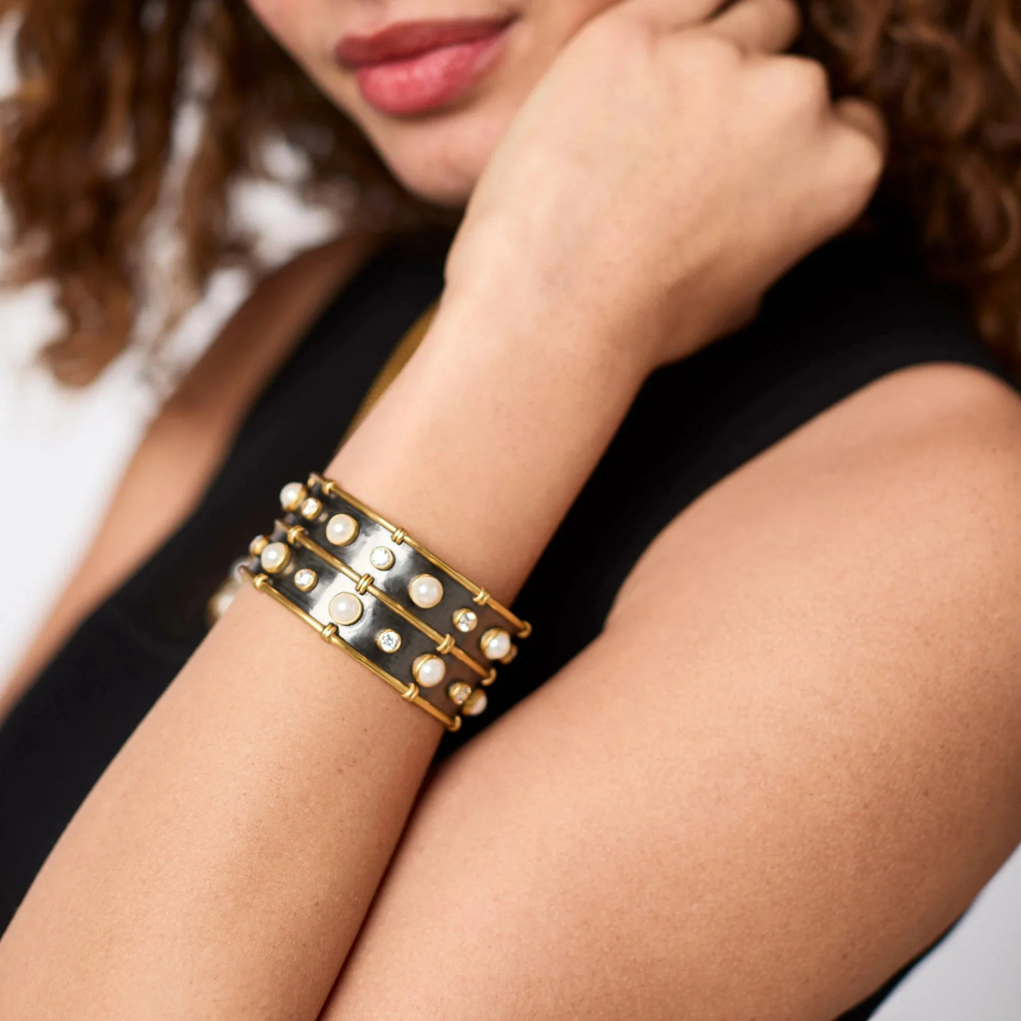 Tribeca Cuff Pearl - Image 2