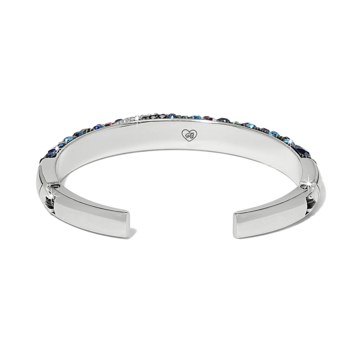 Trust Your Journey Blues Double Hinged Bangle - Image 6