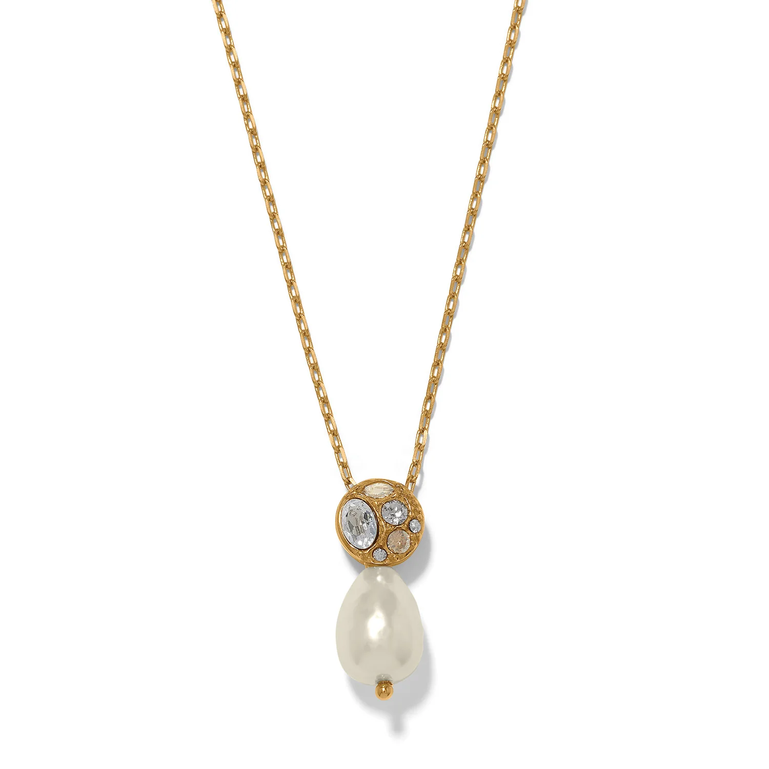 Trust Your Journey Petite Pearl Necklace