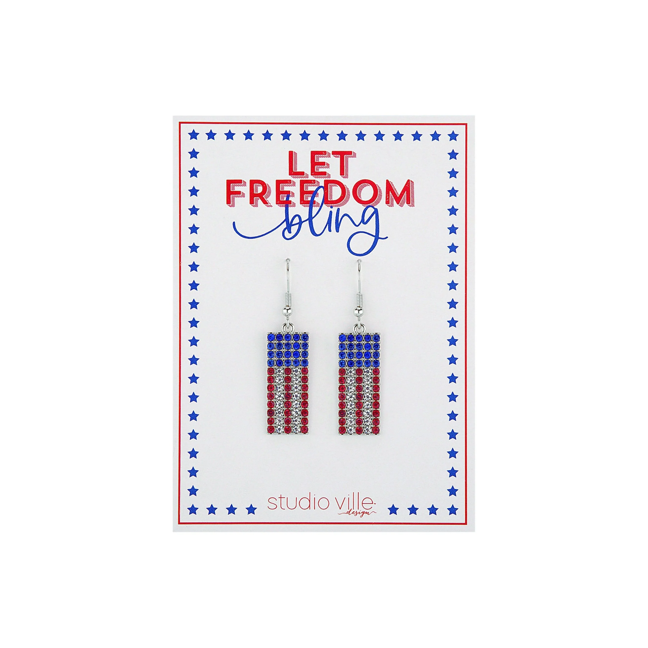 USA Earrings - Sold Individually - Image 7