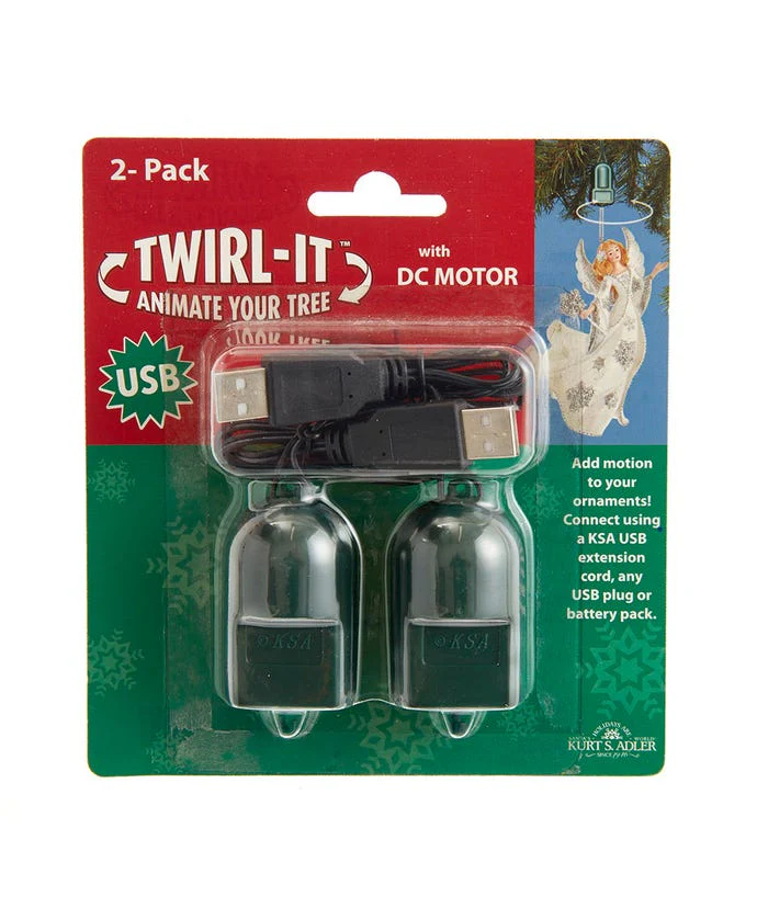 USB 2 Pack Twirl-It W/DC Motor - Image 4
