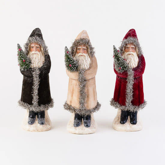 Velvet Belsnickle Figure