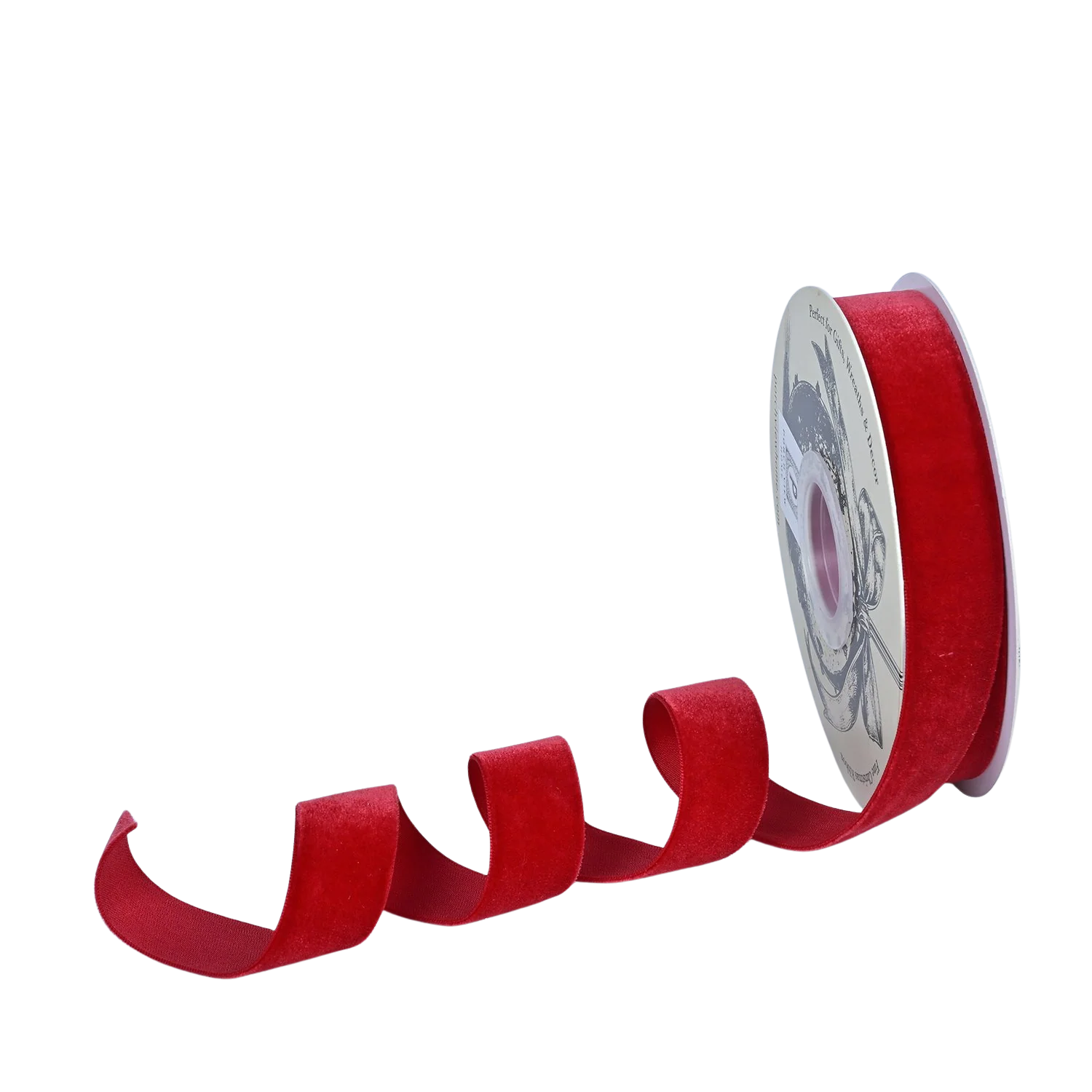 Velvet Finishing Ribbon 1" - Image 2
