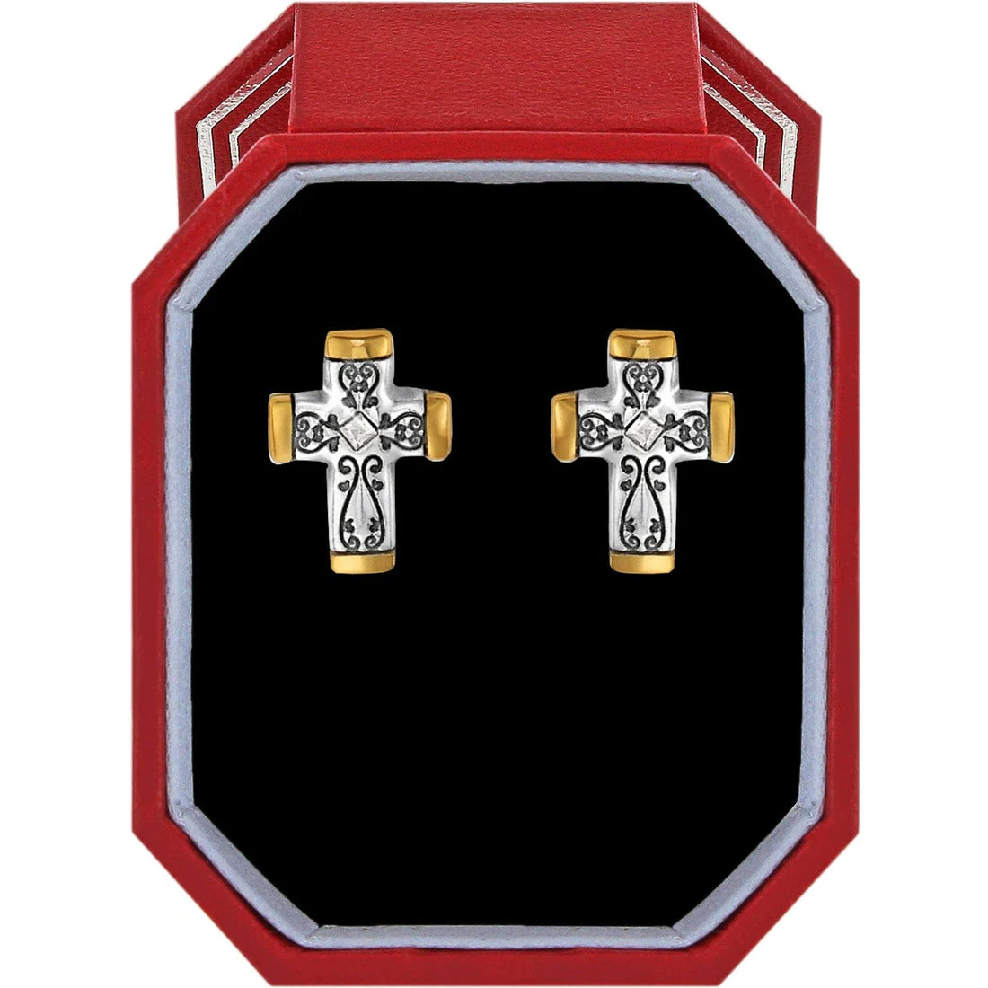 Venezia Cross Post Earrings Gift Box - Image 2