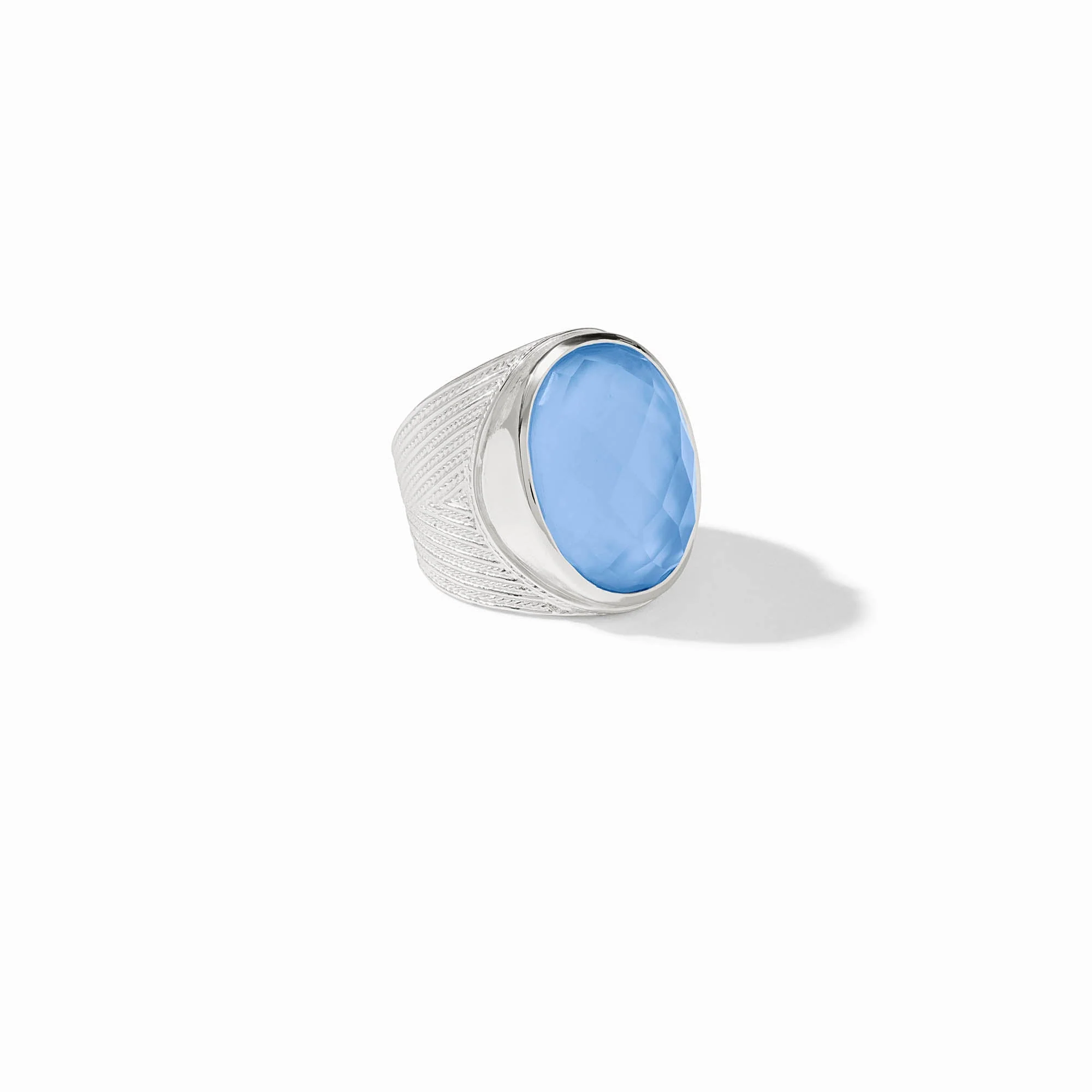 Verona Statement Ring Silver - Image 4