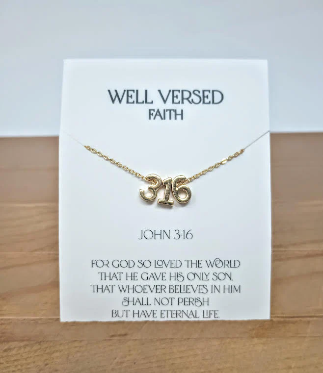 Verse Numbers Necklace - Image 2