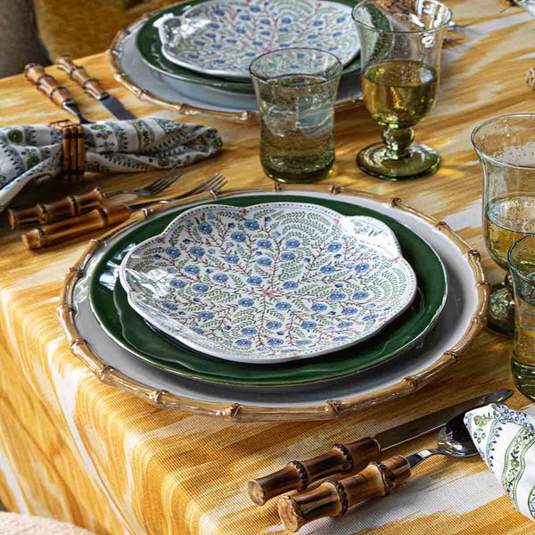 Villa Seville Scalloped Dessert/Salad Plate - Chambray - Image 4