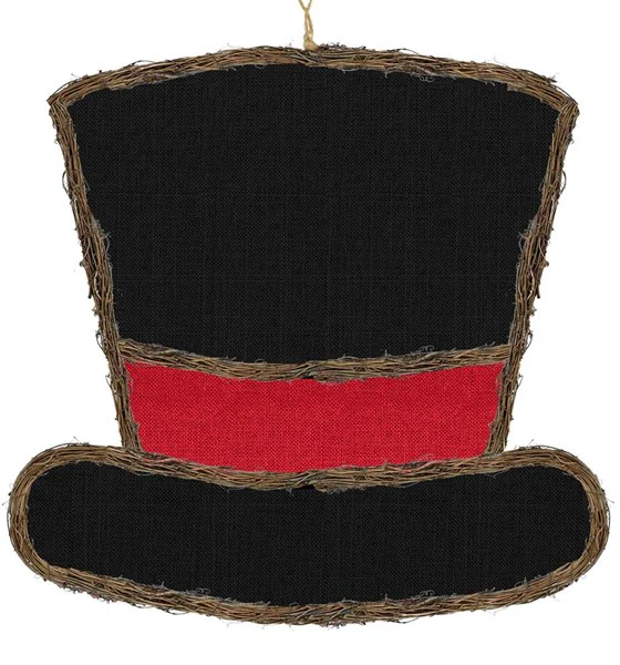 Vine Snowman Top Hat