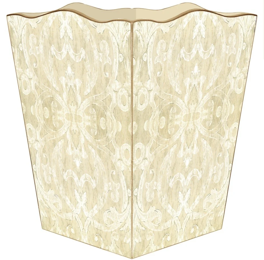 Wastepaper Basket Scalloped Top - Image 3