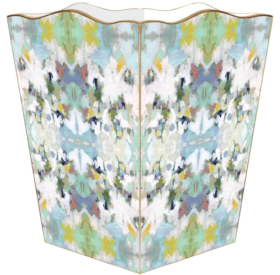 Wastepaper Basket Scalloped Top - Image 8