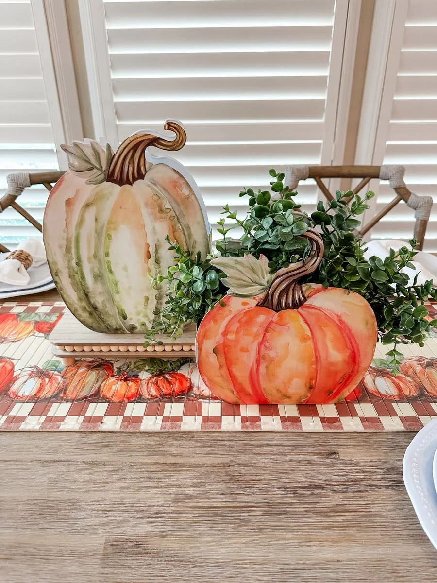 Water Color Pumpkin Pocket - Sold Individually - Image 3
