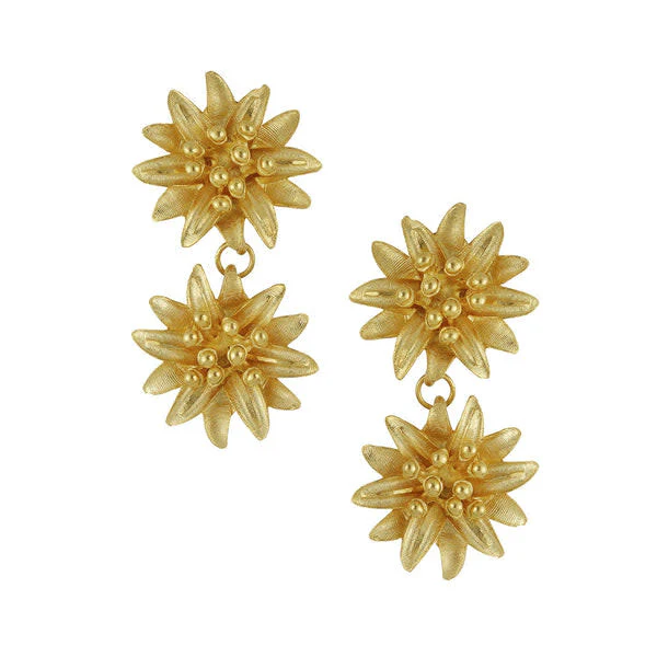 Water Lily Tier Earrings - Image 2