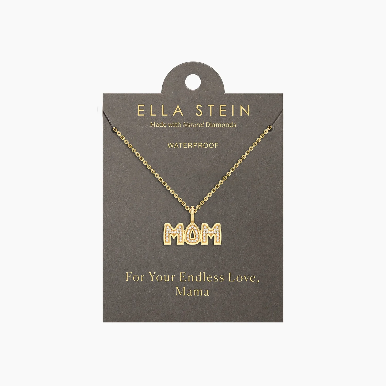 Waterproof Best Mom In The World Pendant Necklace - Image 2