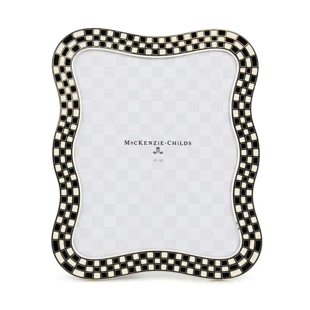 Wavy Check Silver Plated Frame - Image 4