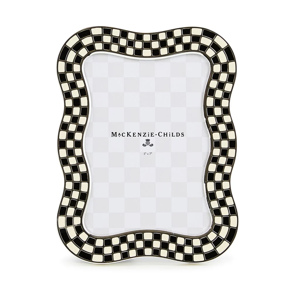 Wavy Check Silver Plated Frame - Image 6