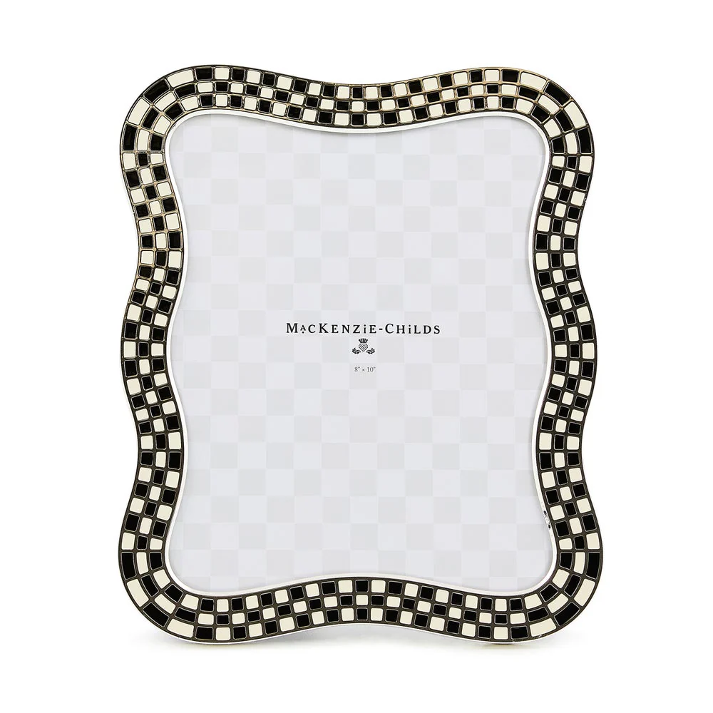 Wavy Check Silver Plated Frame - Image 7
