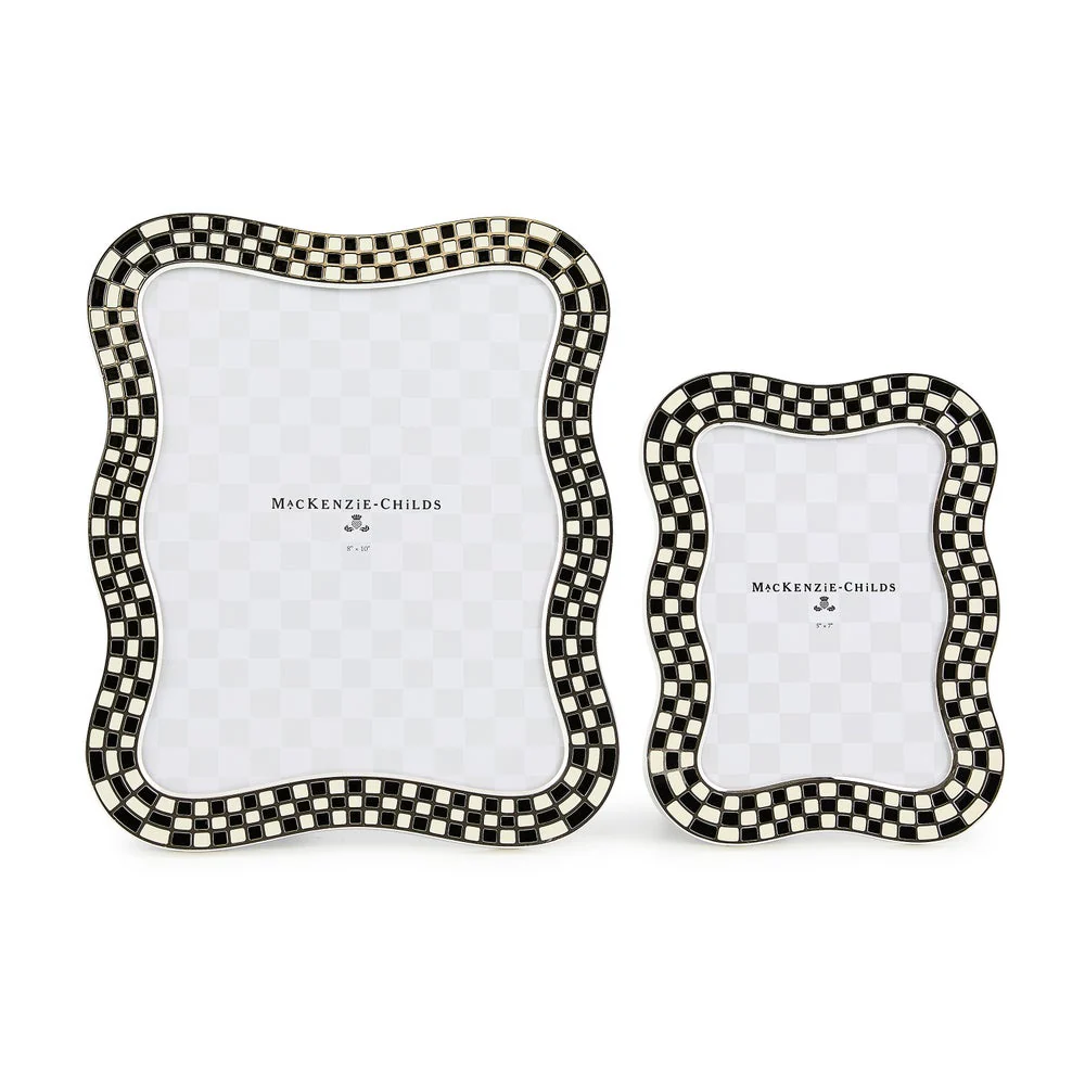 Wavy Check Silver Plated Frame - Image 9