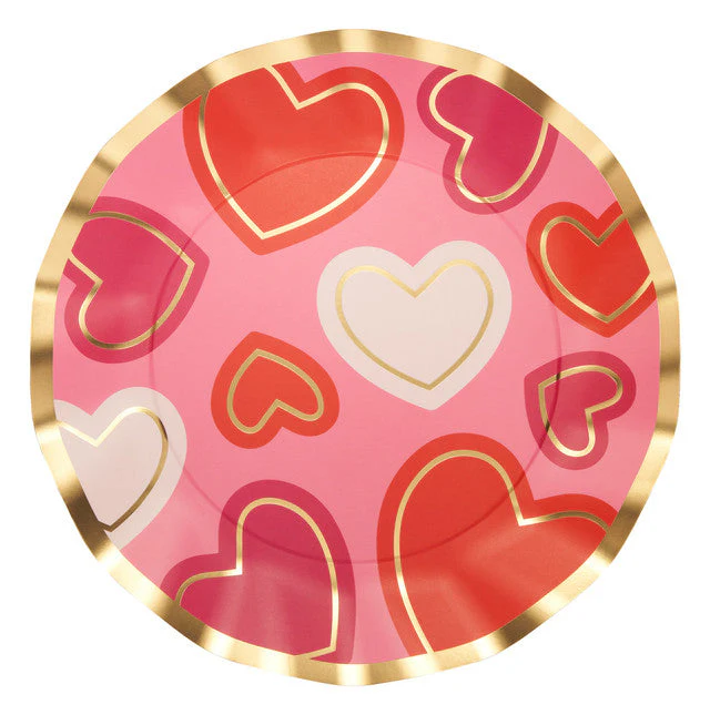 Wavy  Love Notes Dinner Plate