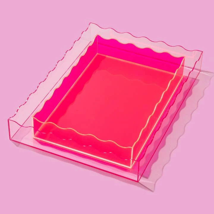 Wavy Rectangle Tray Large - Image 2