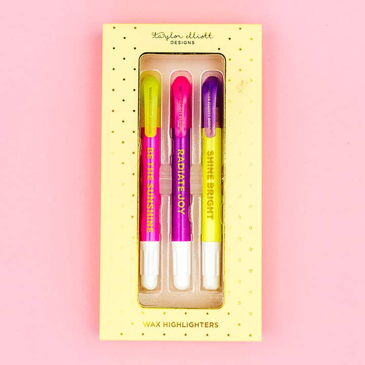 Wax Highlighter Set - Motivational - Image 3