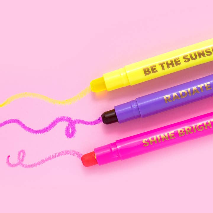 Wax Highlighter Set - Motivational - Image 4