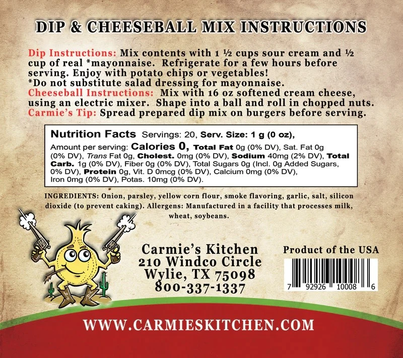 Western Onion Dip Mix - Image 3