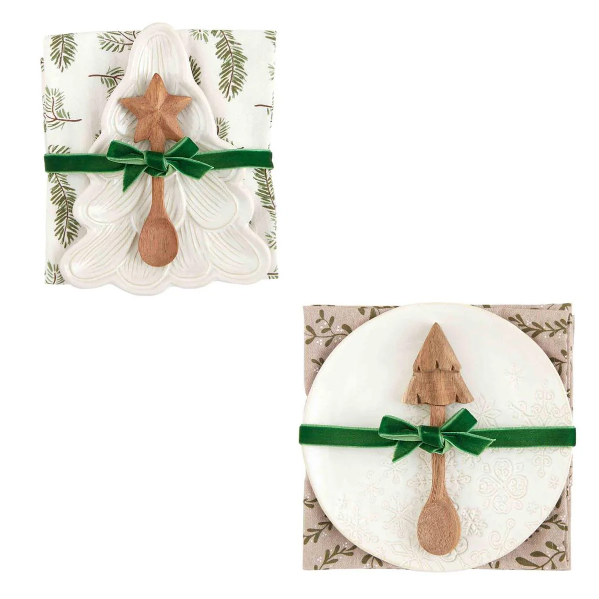 White Christmas Appetizer Sets - Image 5