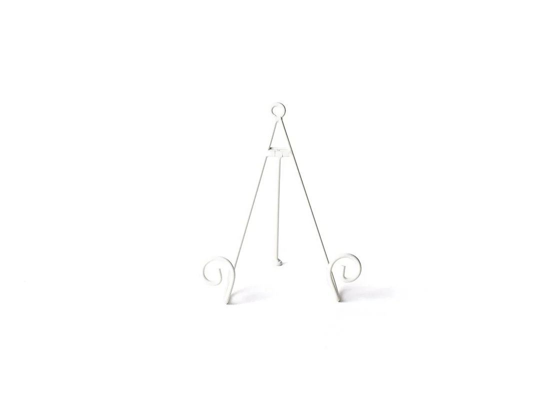 White Swirl Medium Plate Stand - Image 2