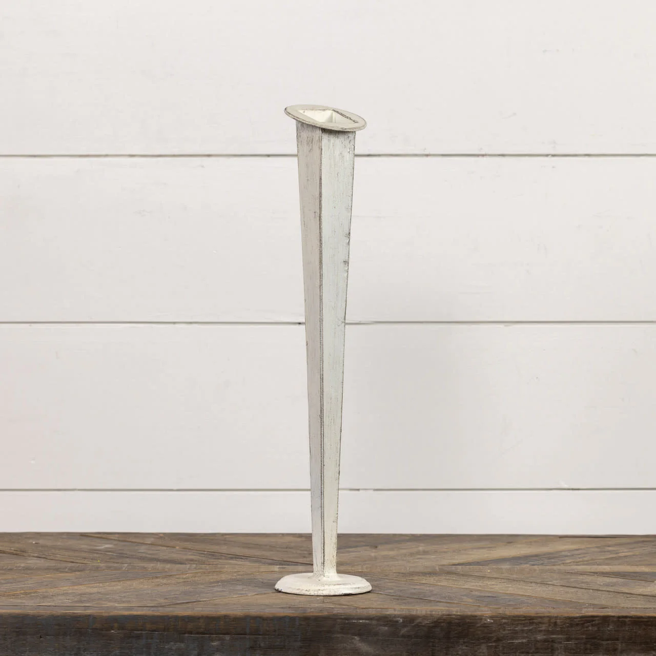 White Tapered Vase - Image 4