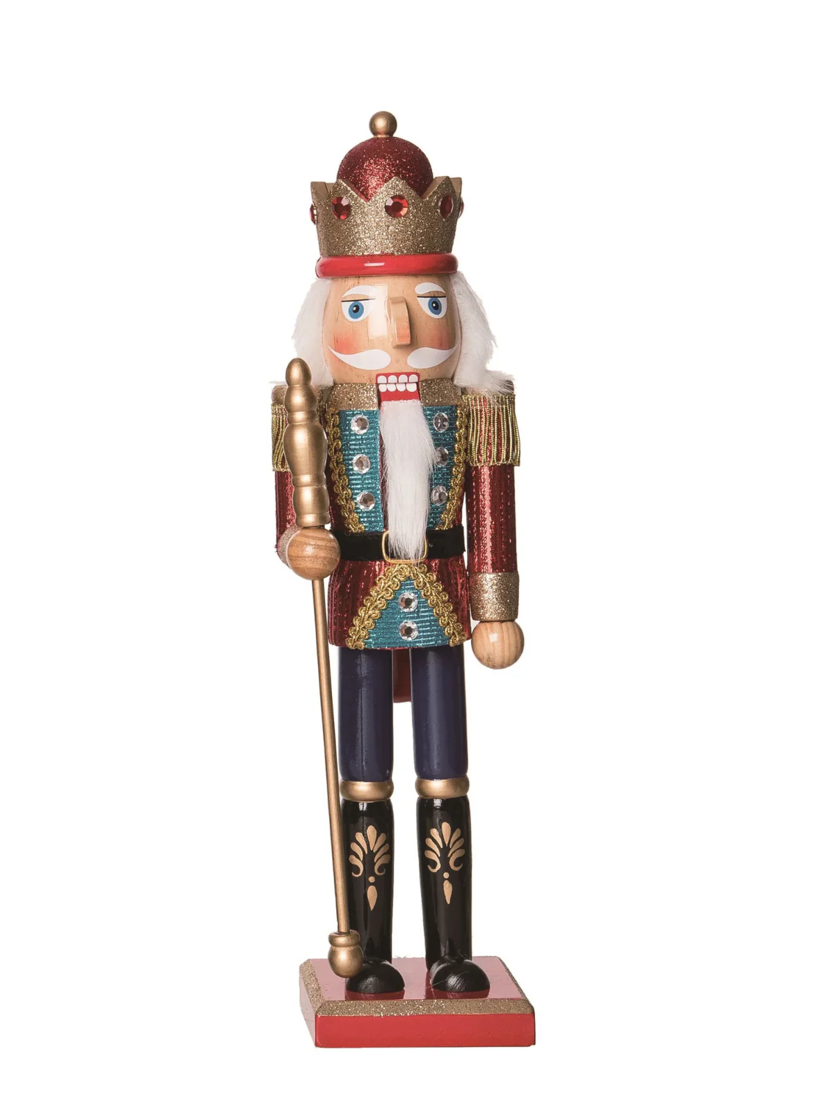 Wood Glitz & Glam Nutcracker - Sold Individually - Image 6